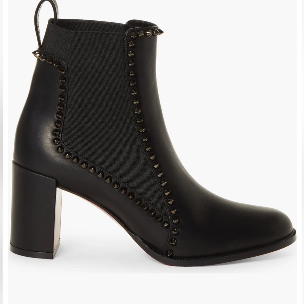 BRAND NEW Christian Louboutin Spiked Chelsea Booties